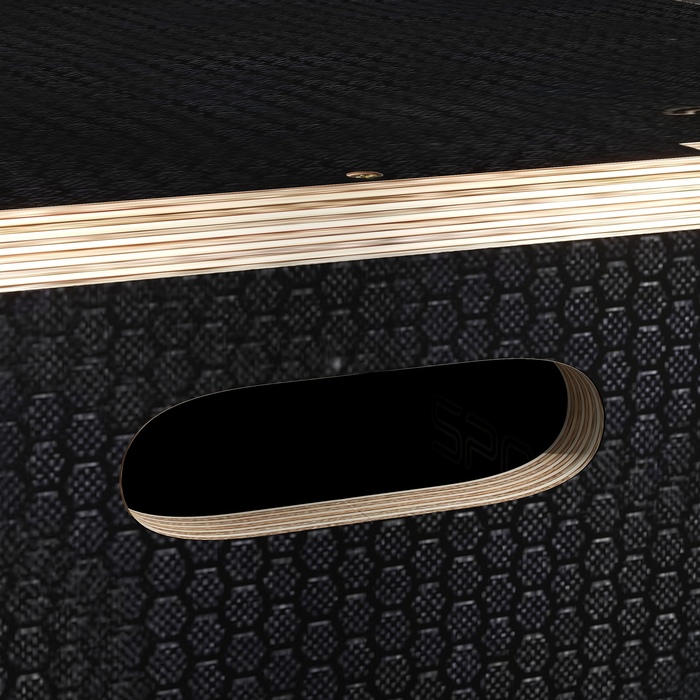 Спортивний бокс Sprungbox 3 в 1: Пліометрична платформа для дому та залу, з ручкою, чорний