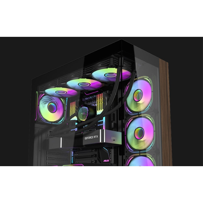 Корпус DarkFlash DS900W Midi Tower, чорний