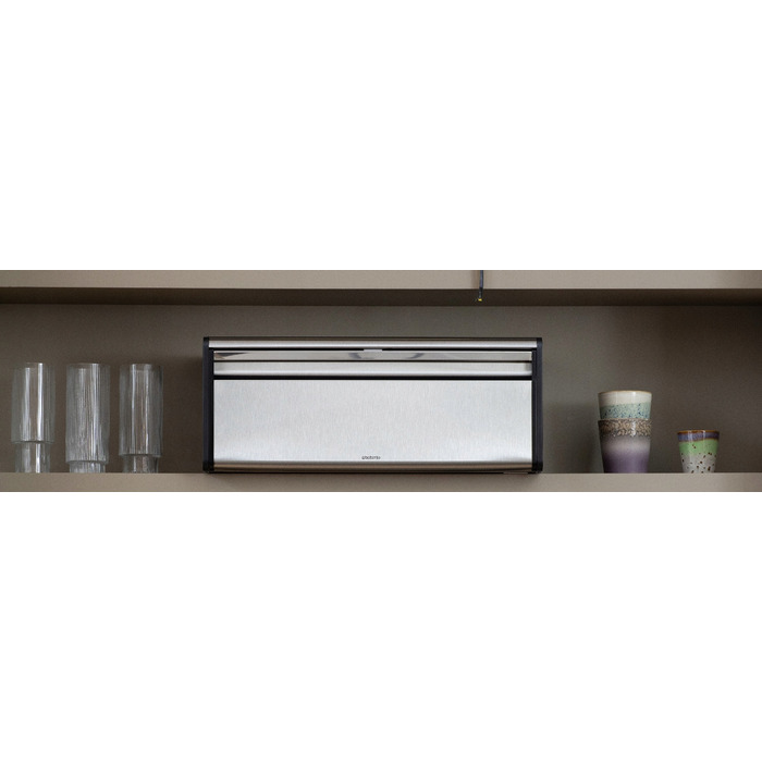 Хлібниця прямокутна BRABANTIA 236709 - Матова сталь