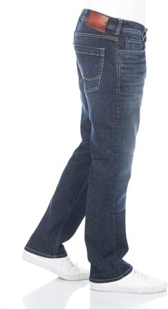 Чоловічі джинси LTB PaulX Straight Fit - сині, чорні, різних розмірів (28-40) - еластичні, зручні, якісний денім