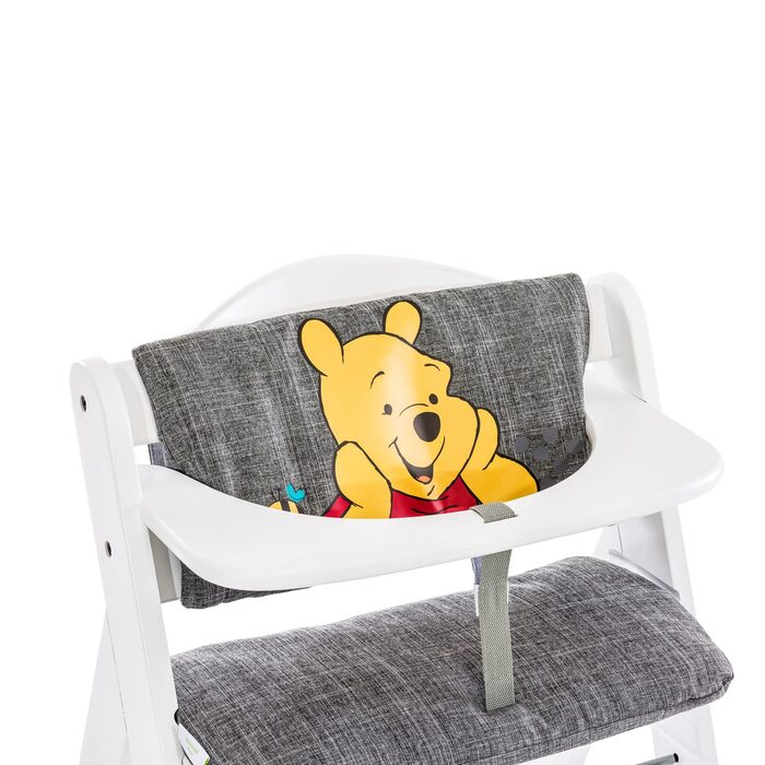 Подушка Hauck Disney для стільчика Alpha+, Beta+, Arketa, сіра, Pooh, м'яка, зручна, машинне прання