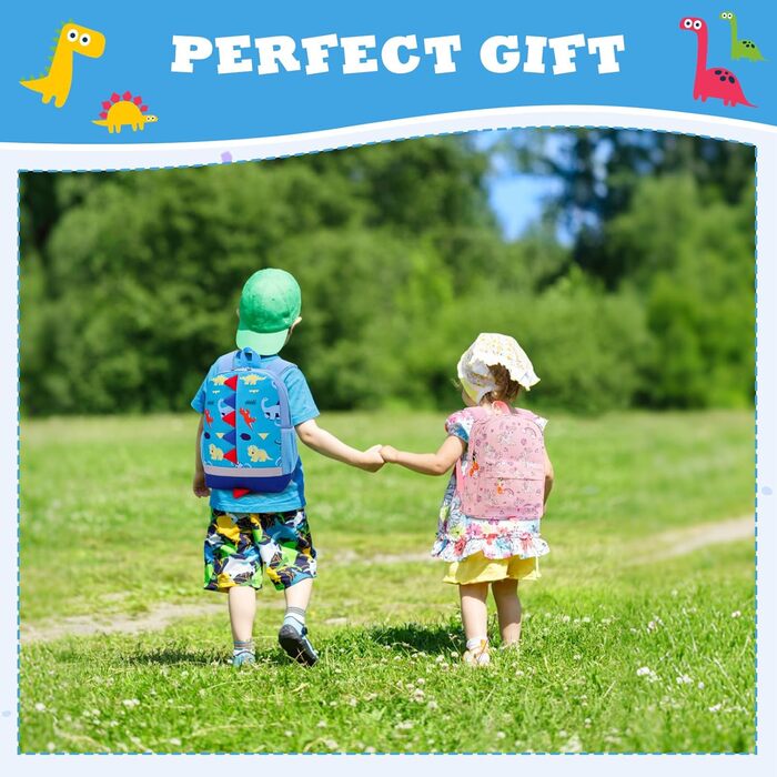 Дитячий рюкзак для хлопчика Kinderrucksack, рюкзак у дитячий садок, шкільний рюкзак для малюків, сумочка для школи для хлопчиків та дівчаток (#7 блакитний)