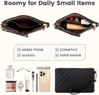 Сумка для ноутбука LOVEVOOK жіноча, сумка-шопер для роботи, університету, офісу, 17.3 дюйми (чорно-біла)