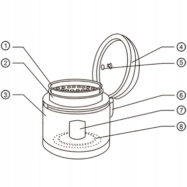 Мультиварка електрична 5 л, 42 програми, 900 Вт | Maestro MR-793