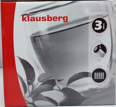 Чайник заварник з нержавіючої сталі Klausberg (Weiß Magic)