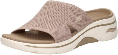Сандалі Skechers Go Walk Arch Fit 2.0 жіночі бежеві 40 EU - комфортні повсякденні босоніжки