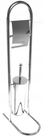 Набір аксесуарів для ванної кімнати Artgos, нержавіюча сталь, сірий глянцевий
