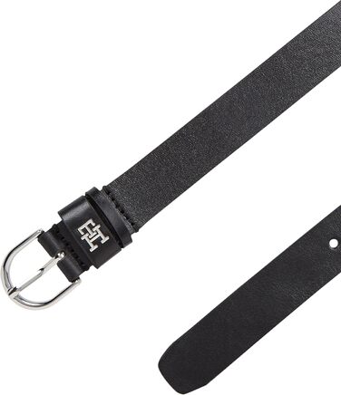 Ремінь жіночий Tommy Hilfiger Essential Effortless 2.5 Sv AW0AW17279, регульований, чорний (1 шт.)