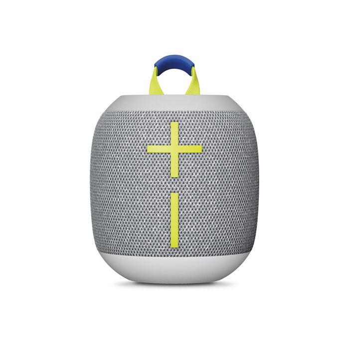 Ultimate Ears Wonderboom 4: Портативна Bluetooth колонка, водонепроникна, біла. З глибокими басами, 360° звук, радіус дії 40м