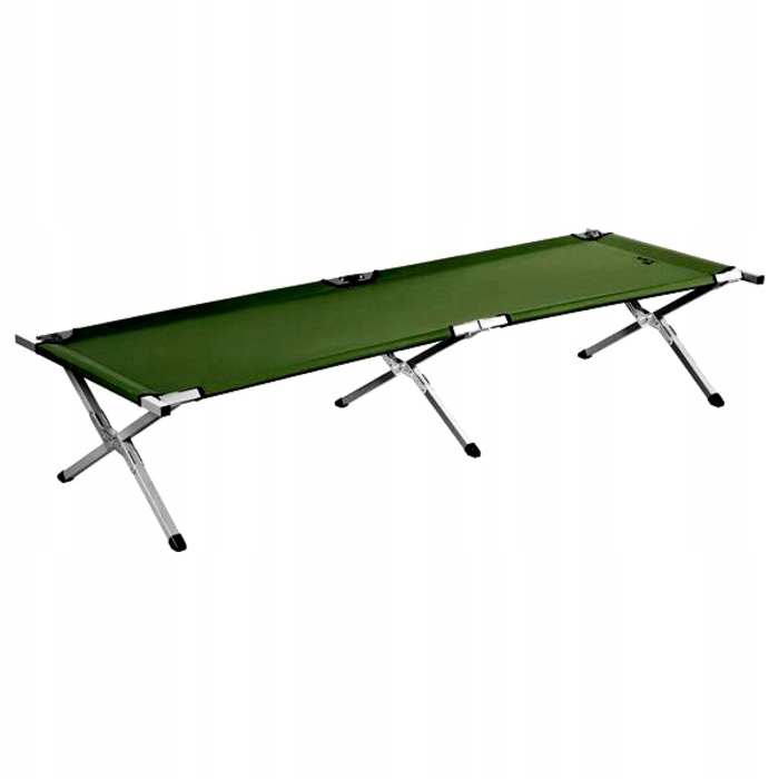 Польове ліжко Nils Camp, 200 x 61 см, зелене