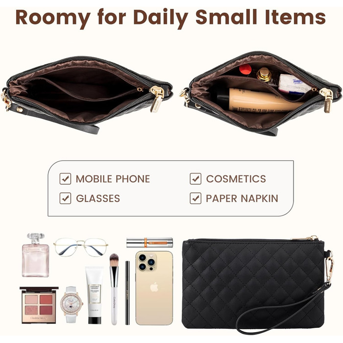 Сумка для ноутбука LOVEVOOK жіноча, сумка-шопер для роботи, університету, офісу 15.6 дюймів, коричнево-чорно-біла