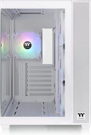 Корпус Thermaltake View 380 TG ARGB Mid-Tower – білий, з двома камерами, USB-C, підтримка радіатора 360мм, 4 вентилятори ARGB