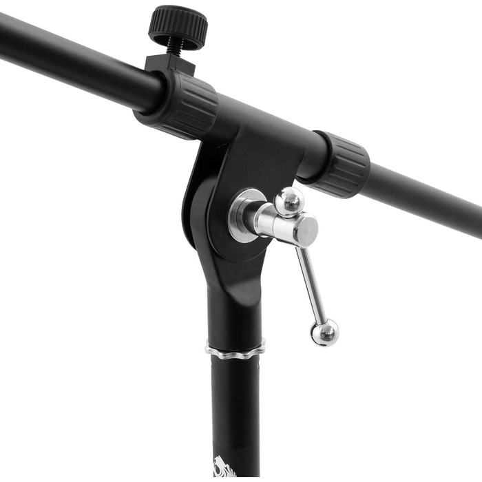 Стійка для мікрофона TIGER MCA49-BK для бас-бочки та гітарної колонки (одинарна, кругла база)