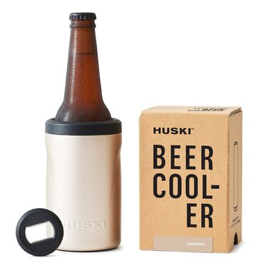 Тримач для напоїв Huski Bierkühler 2.0 | Преміум якість | Для банок та пляшок | Знімний відкривач 3-в-1 | Ізольований | Підходить для 330ml, 355ml, 375ml