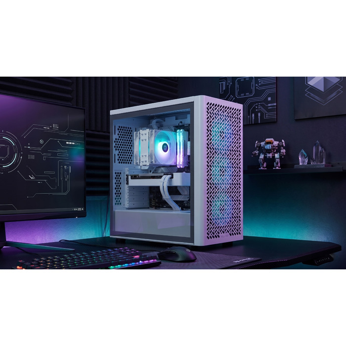Корпус Cooler Master Elite 502 White Midi Tower, білий