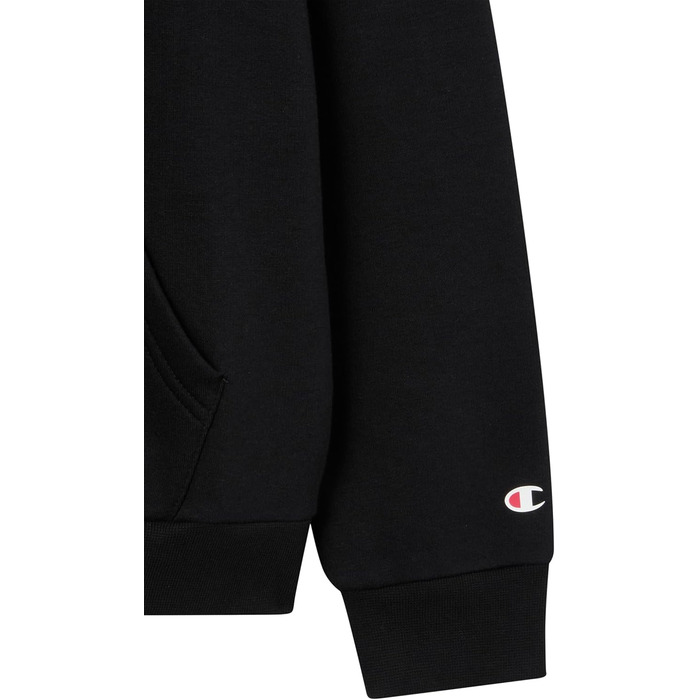 Champion чоловічий світшот з капюшоном Legacy Man Big Logo, чорний (KK001)