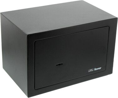 Трюмо Burg Wächter Favor S3 E з сейфовим замком, чорний, 200 x 310 x 200 мм, подвійний ригель, Single