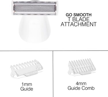 Електричний жіночий прилад для гоління та тримера бікіні Rio Go Smooth, вологостійкий, для ніг, під пахвами, інтимної зони, акумуляторний