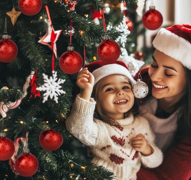 Скляні кулі для прикраси ялинки Hengsong, 24 шт., чорні та золоті, 6 см. Ідеальні для різдвяного декору