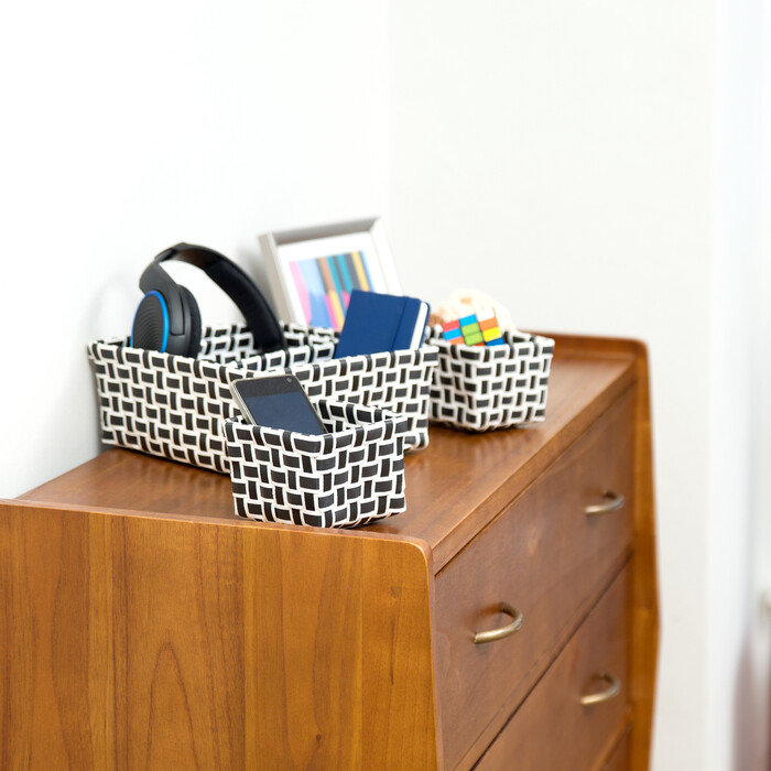Set of 4 Woven Storage Baskets