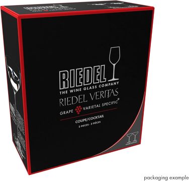 Бокали для Мартіні Riedel Veritas Coupe/Moscato 240 мл (2 шт)