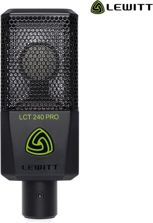 Конденсаторний мікрофон LCT 240 PRO XLR для вокалу, інструментів, подкастів та стрімінгу - професійний звук. У комплекті: мікрофонна стійка, поп-фільтр, кейс