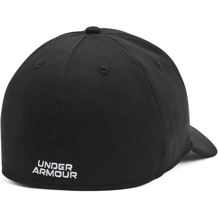 Кепка Under Armour Blitzing ADJ для хлопчика, чорно-біла, розмір L-XL