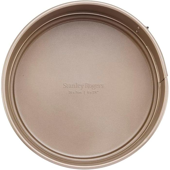 Форма для випічки Stanley Rogers Ceramabake антипригарна керамічна 20 см, без PFAS, PTFE, PFOA, кадмію та свинцю – ідеальна для чізкейків та щоденної випічки