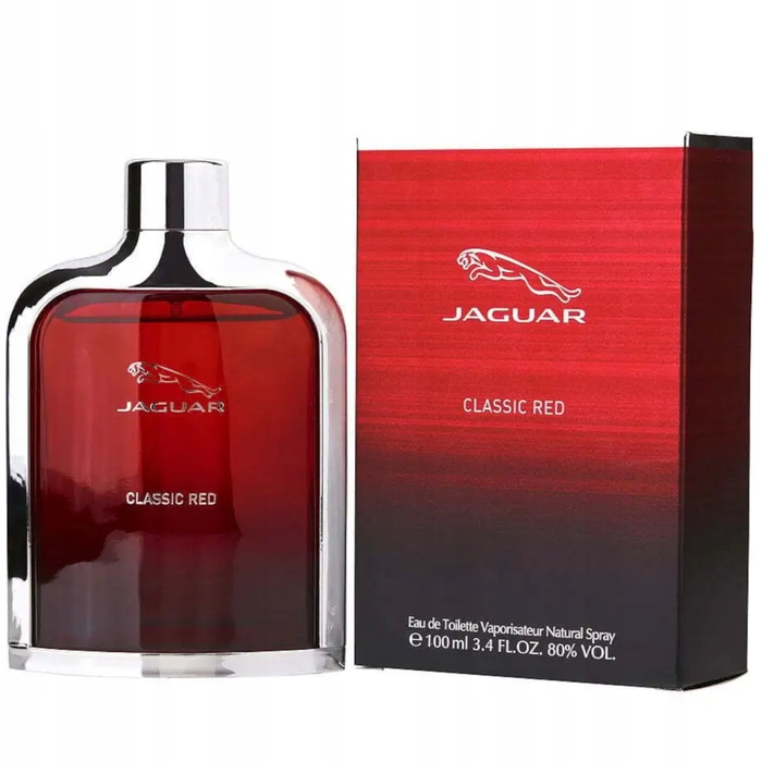 Чоловіча туалетна вода Jaguar Classic Red, 100 мл
