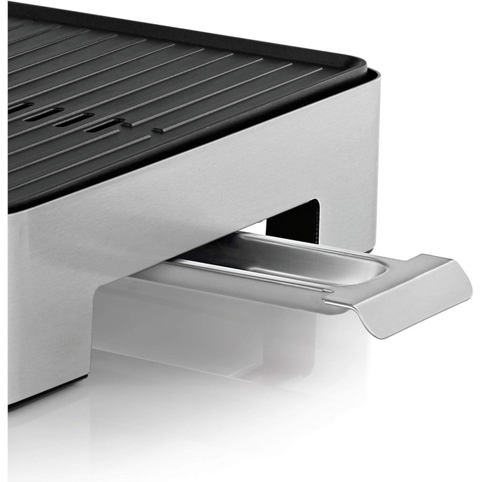 WMF Lono Quadro Table Grill - Compact Electric Grill for Indoor Use, Dishwasher Safe, 1250W