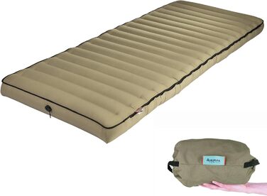 Надувний матрац для гостей Human Comfort - 100% бавовна (зелений)