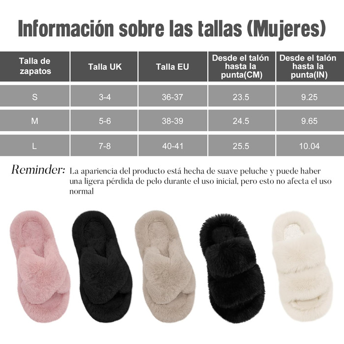 Жіночі тапочки халатні з антиковзким покриттям, теплі, пухнасті, чорного кольору, розмір 38/39 EU