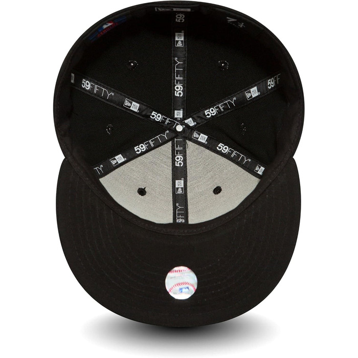 Кепка бейсбольна New Era MLB Basic NY Yankees 59Fifty Fitted чорна