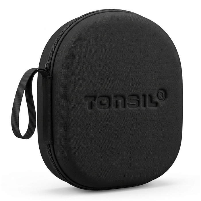 Бездротові навушники TONSIL R75 з активним шумозаглушенням (ANC), Bluetooth, чорний кейс