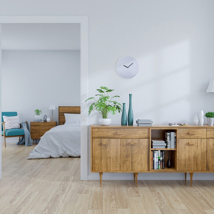 Стінні годинники Relaxdays сірого кольору без цифр