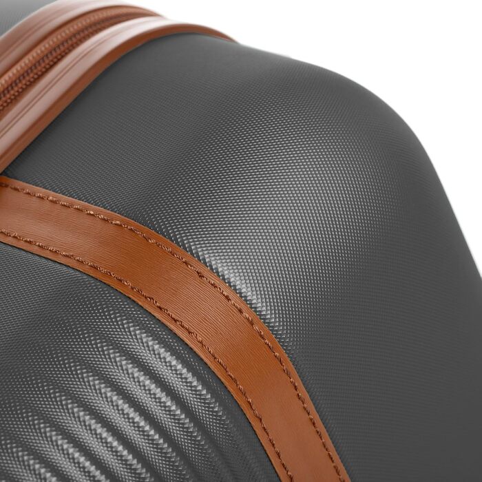 Набір валіз FERGÉ Milano 3 шт. з жорстким корпусом (Handgepäck, L, XL) - сірий