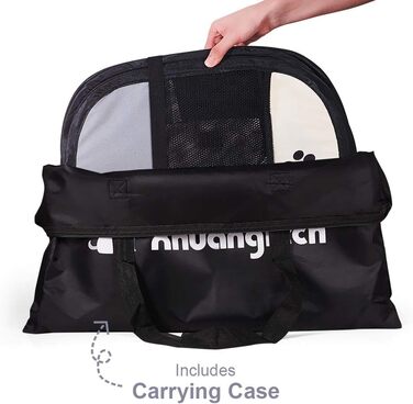 Трансформер для тварин XhuangTech: переноска-стійка для собак, котів, цуценят, для дому та вулиці (сірий & бежевий)