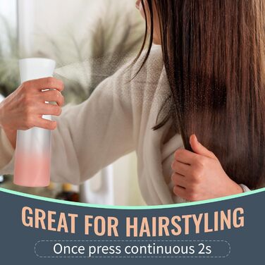 Щітка для волосся з розпилювачем 200 мл, розплутуюча щітка для натурального волосся, для афрокудрявого волосся 3a-4c, для кучерявого, хвилястого та локону, набір з 3 шт. щіток для начісування, двостороння щітка (рожева)