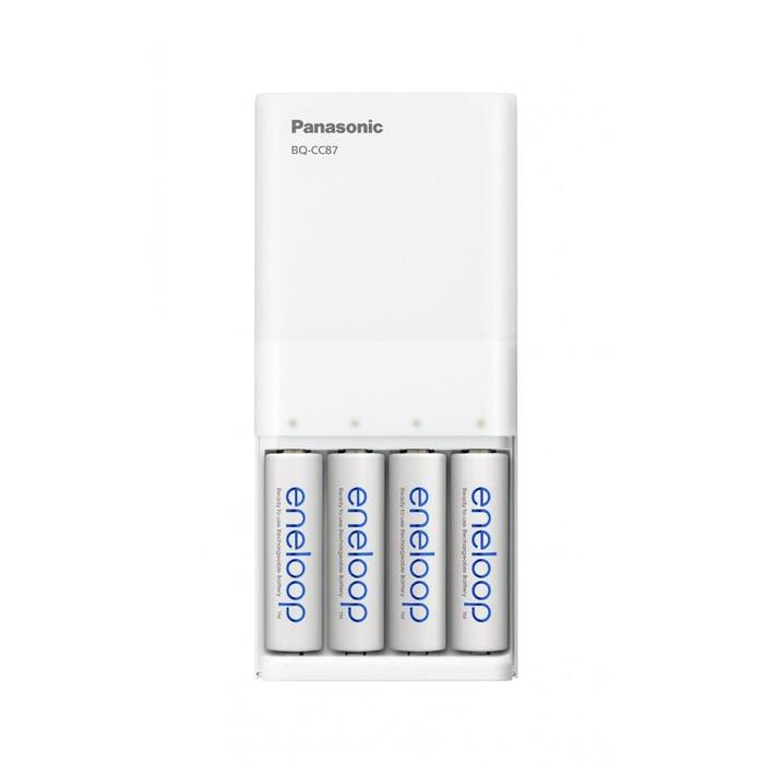 Зарядний пристрій Eneloop USB з функцією Power Bank BQ-CC87 + 4 акумулятори AA