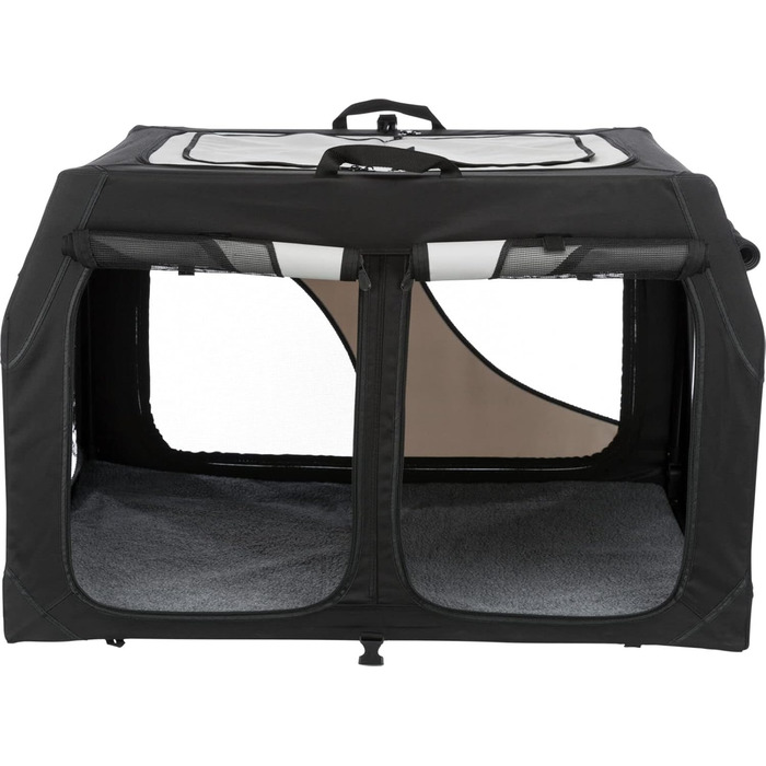 Тріксі переносна клітка для собак Vario Double, 91x60x61/57 см - комфортний дім для двох собак, безпечна та якісна переноска для тварин, 39725 L 95 x 61 x 69 см