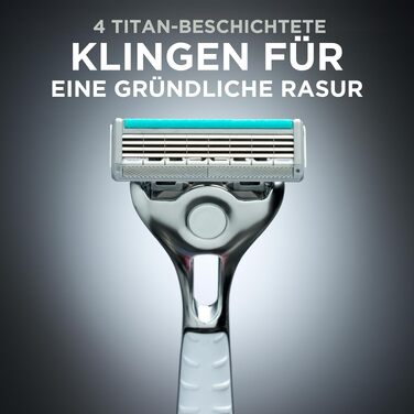 Бритвенные кассеты Wilkinson Sword Quattro Titanium для мужской бритвы, 8 шт