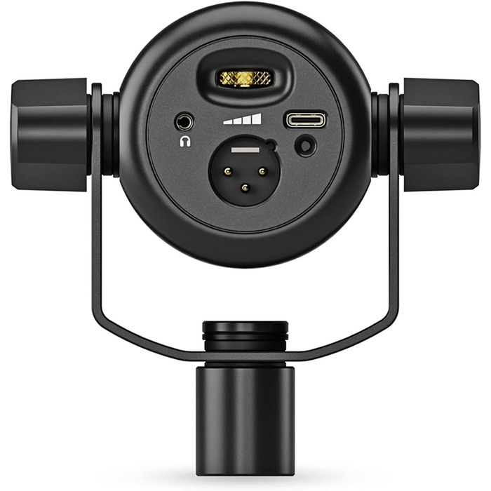 Rode PodMic USB – професійний подкаст-мікрофон з настільним тримачем Keepdrum MS138 (чорний/білий)