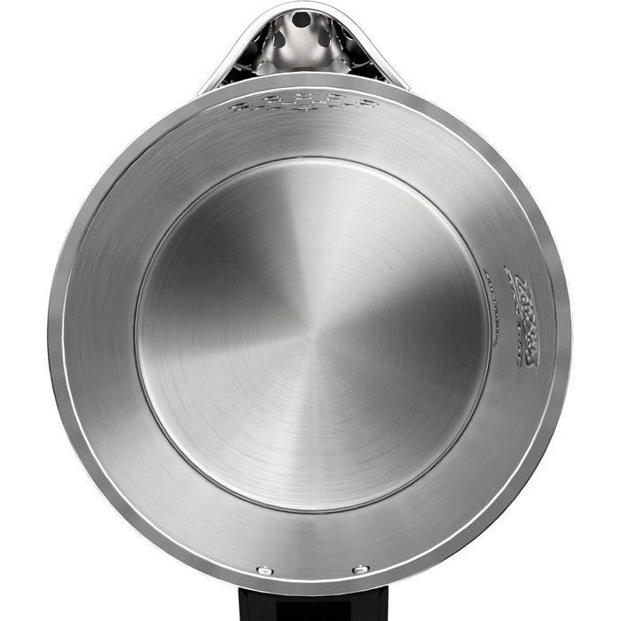 Електричний чайник Aeco AQA NEO з нержавіючої сталі, 1.7 л, 2150 Вт, без BPA, фільтр від накипу, бездротовий, CoolTouch, шампань срібло (Aqa Elite (чорний матовий))