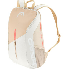 HEAD Unisex Adult Tour Tennis Backpack (1-Pack) - 25L Camel/White
