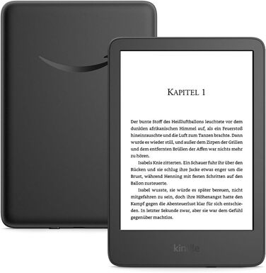 Amazon Kindle 16GB – електронна книга з рекламою, чорного кольору