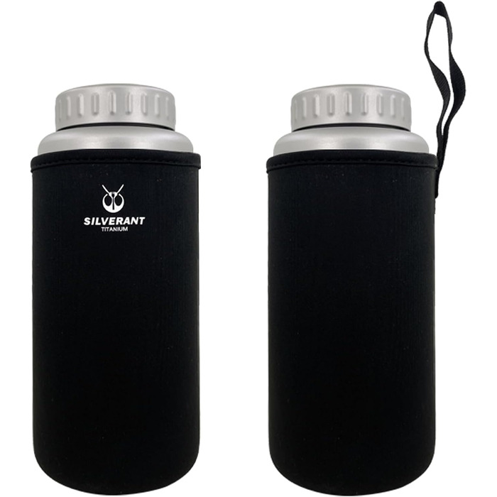 Titan Water Bottle, Large Capacity, Wide-Mouth Sports Bottle, Ultra-Lightweight Camping and Hiking Drinking Bottle, 1200 ml