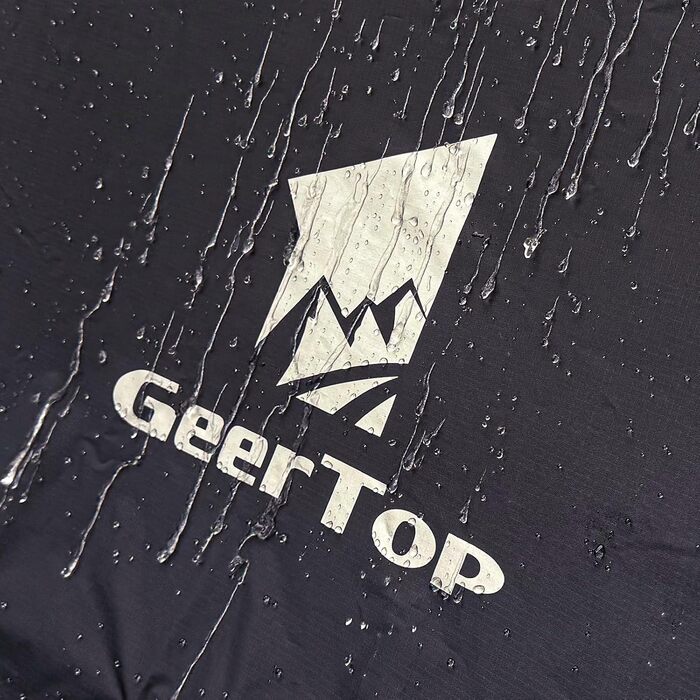 Намет GEERTOP для 2 осіб купольний, алюмінієві дуги, водонепроникний, 4 сезони - ідеальний для кемпінгу, піших прогулянок, подорожей та скелелазіння, синій