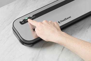 Вакууматор FoodSaver VS1290X, сріблястий, 120 Вт, 28 см