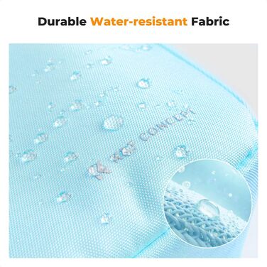 Сумка для камери K&F Concept, сумка-переноска на плечі, фоторюкзак, маленький, водонепроникний, регульований плечовий ремінь, рюкзак для DSLR/SLR камери, об'єктив, 5 літрів, блакитний