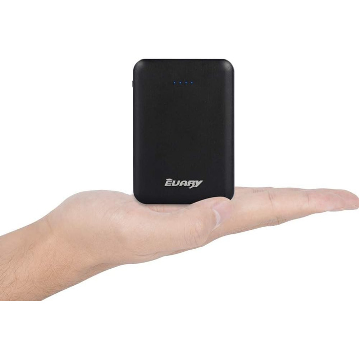 Портативний зарядний акумулятор 5000mAh 007 (Чорний та Білий) - 2 шт.